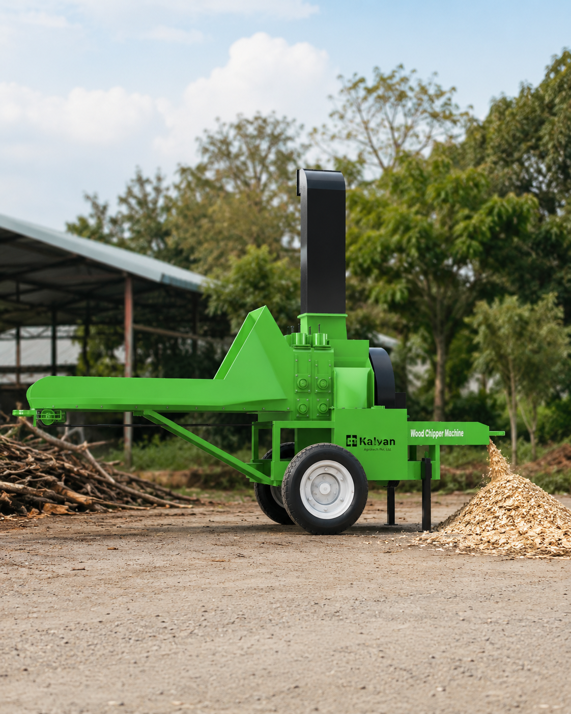 Wood Chipper Machine